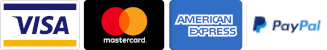 Accepted payment cards